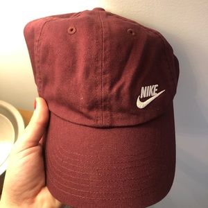 Maroon Nike Cap